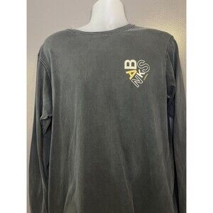 Banks Journal Shirt Mens XL Gray Long Sleeve Heart Back Logo Graphic Tee